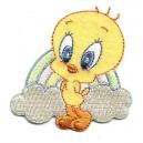 ecusson-baby-looney-tunes-titi-arc-en-ciel-thermocollant