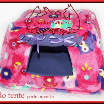 Tente ouverte
