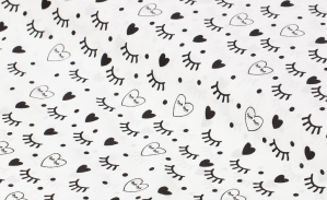 Cils blanc