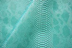 Croco turquoise