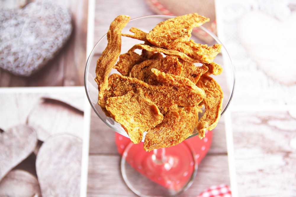 poulet séché crunchy