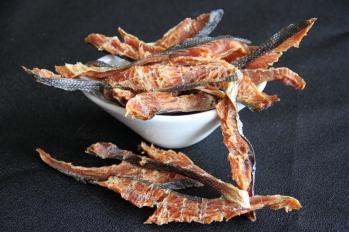 Saumon déshydraté