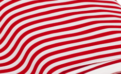 Rayure rouge et blanc